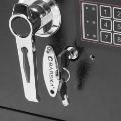 0.72 cu. ft. Steel Standard Keypad Depository Safe, Black by BARSKA -Empire Sales Store barska drop safes ax11932 1f 1000