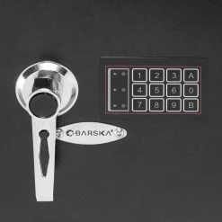 0.72 cu. ft. Steel Standard Keypad Depository Safe, Black by BARSKA -Empire Sales Store barska drop safes ax11932 4f 1000