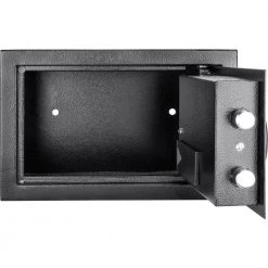 Compact 0.36 cu. ft. Steel Keypad Safe with Digital Keypad, Black by BARSKA 10 Compact 0.36 cu. ft. Steel Keypad Safe with Digital Keypad, Black by BARSKA -Empire Sales Store barska drop safes ax12616 4f 1000