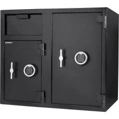 2.58 cu. ft./4.68 cu. ft. Large 2 Lock Depository Safe with Digital Keypad by BARSKA