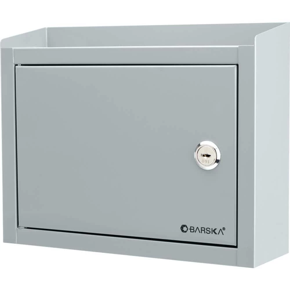 0.13 cu. ft. Steel Multi-Purpose Safe Drop Box, Gray by BARSKA 3 0.13 cu. ft. Steel Multi-Purpose Safe Drop Box, Gray by BARSKA