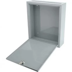 0.3 cu. ft. Steel Large Multi-Purpose Safe Drop Box, Gray by BARSKA -Empire Sales Store barska drop safes cb12712 1f 1000