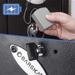 1.83 cu. ft. 4-Gun Tall Biometric Safe, Black Matte by BARSKA -Empire Sales Store barska gun cabinets ax11652 fa 1000