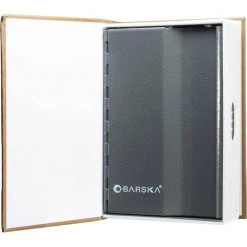 0.02 cu. ft. Steel Book Lock Box Safe with Combination Lock by BARSKA