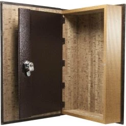 0.10 cu ft. Steel Large Antique Book Lock Box Safe with Key Lock by BARSKA -Empire Sales Store barska hidden safes cb11992 1f 1000