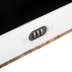 0.03 cu. ft. Steel Paris Book Lock Box Safe with Combination Lock, Tan by BARSKA -Empire Sales Store barska hidden safes cb12362 fa 1000