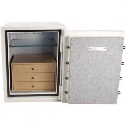 Keypad Fireproof Jewelry Safe, White by BARSKA -Empire Sales Store barska home safes ax13614 4f 1000