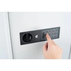 180 Key Dual Lock Deadbolt Cabinet Digital Wall Safe AX13350 by BARSKA -Empire Sales Store barska key cabinets ax13350 4f 1000