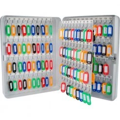 160-Position Steel Key Lock Box Safe with Key Lock, Gray by BARSKA 17 160-Position Steel Key Lock Box Safe with Key Lock, Gray by BARSKA -Empire Sales Store barska key cabinets cb12488 31 1000