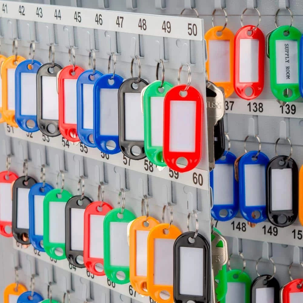 160-Position Steel Key Lock Box Safe with Key Lock, Gray by BARSKA 8 160-Position Steel Key Lock Box Safe with Key Lock, Gray by BARSKA - Image 6