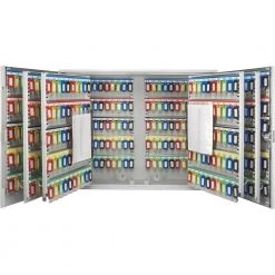 600-Position Steel Key Cabinet Safe with Key Lock, Gray by BARSKA