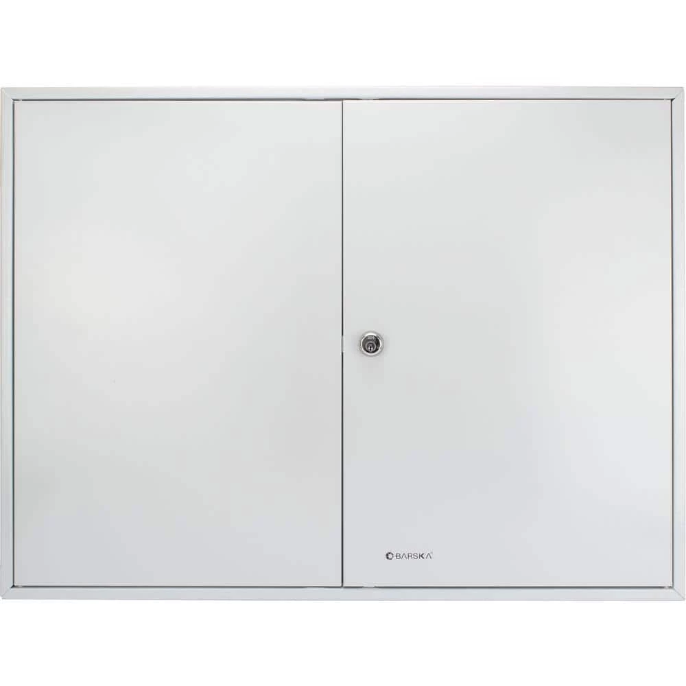 600-Position Steel Key Cabinet Safe with Key Lock, Gray by BARSKA 4 600-Position Steel Key Cabinet Safe with Key Lock, Gray by BARSKA - Image 2