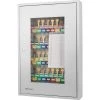 50-Position Steel Key Cabinet with Glass Door, Grey by BARSKA