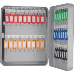 90-Position Steel Key Cabinet with Key Lock, Grey by BARSKA 12 90-Position Steel Key Cabinet with Key Lock, Grey by BARSKA -Empire Sales Store barska key cabinets cb13234 44 1000