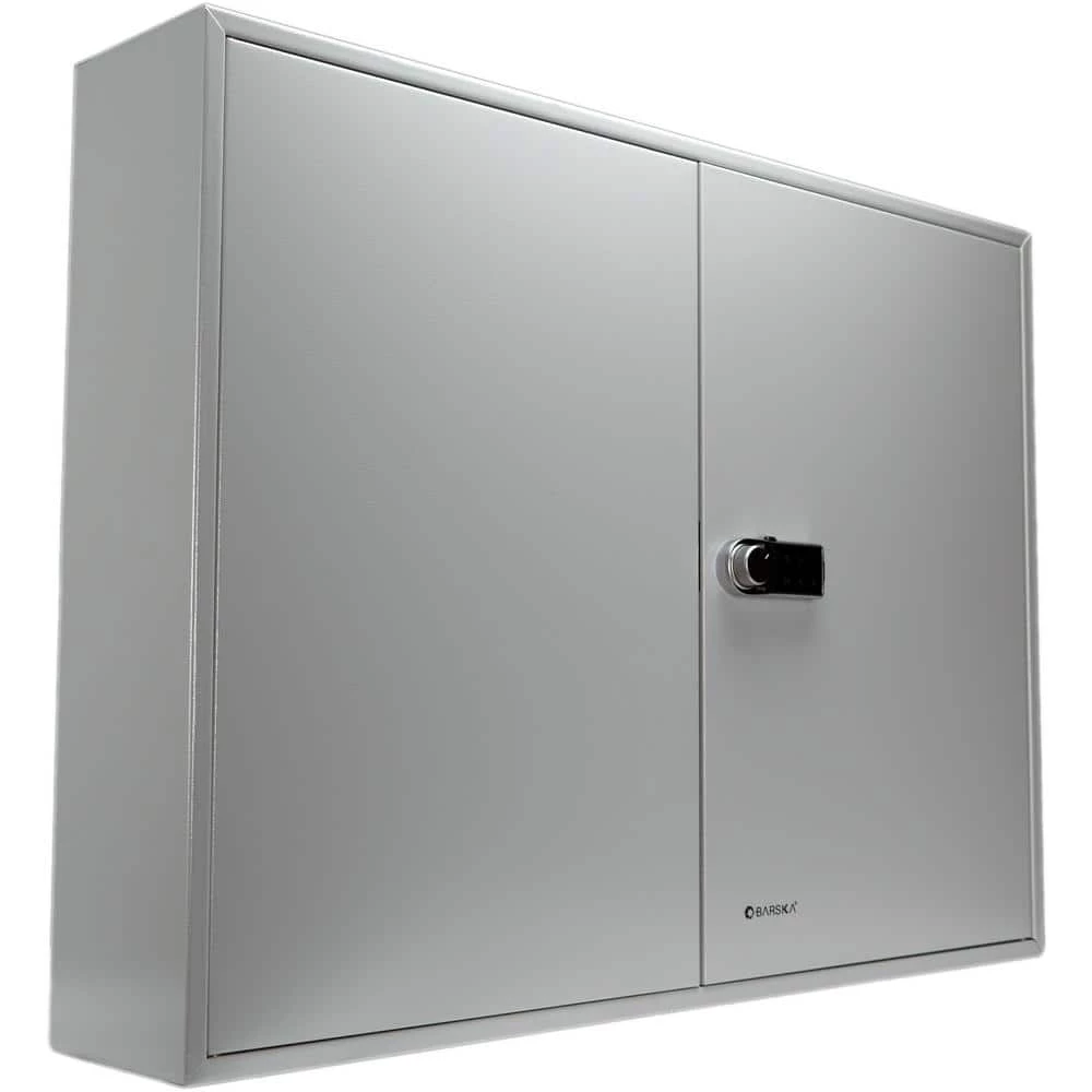 400 Keys Adjustable Key Lock Box with Digital Lock, Grey CB13604 by BARSKA 5 400 Keys Adjustable Key Lock Box with Digital Lock, Grey CB13604 by BARSKA - Image 3