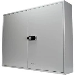 400 Keys Adjustable Key Lock Box with Digital Lock, Grey CB13604 by BARSKA