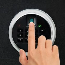 10- Gun Large Quick Access Biometric and Keypad Gun Safe, Black by BARSKA 17 10- Gun Large Quick Access Biometric and Keypad Gun Safe, Black by BARSKA -Empire Sales Store barska rifle safes ax13646 1f 1000