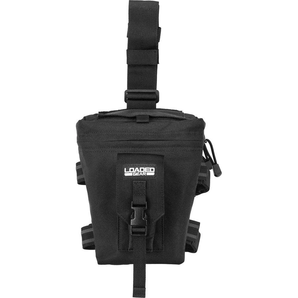 Loaded Gear 9 in. CX-300 Drop Leg Dump Pouch, Black by BARSKA 3 Loaded Gear 9 in. CX-300 Drop Leg Dump Pouch, Black by BARSKA