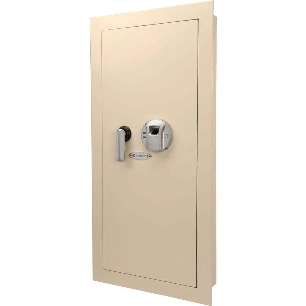0.82 cu. ft. Steel Large Wall Biometric Safe, Cream by BARSKA 3 0.82 cu. ft. Steel Large Wall Biometric Safe, Cream by BARSKA