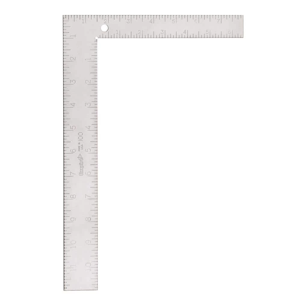 8 in. x 12 in. Steel Carpenter Square by Empire 4 8 in. x 12 in. Steel Carpenter Square by Empire - Image 2