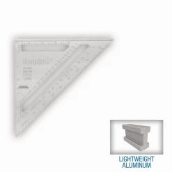 7 in. Magnum Aluminum Rafter Square by Empire