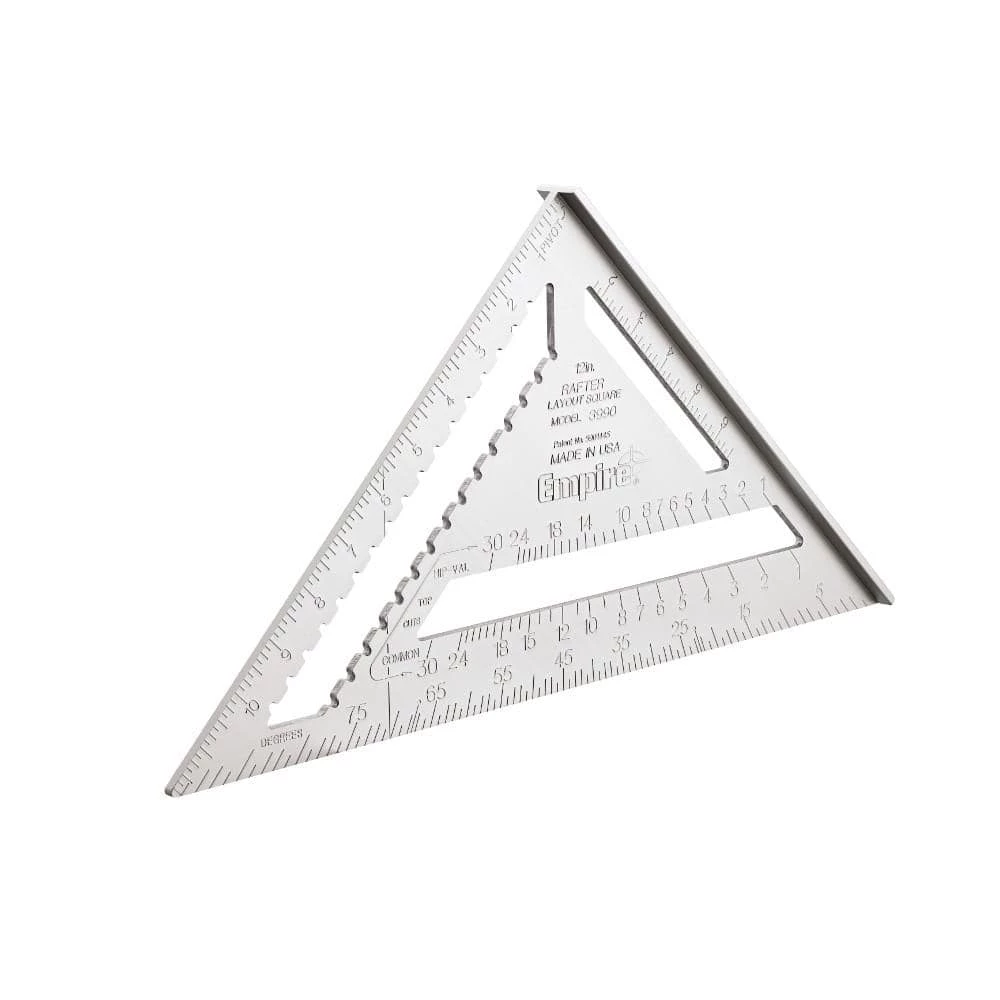 12 in. Magnum Aluminum Rafter Square by Empire 7 12 in. Magnum Aluminum Rafter Square by Empire - Image 5
