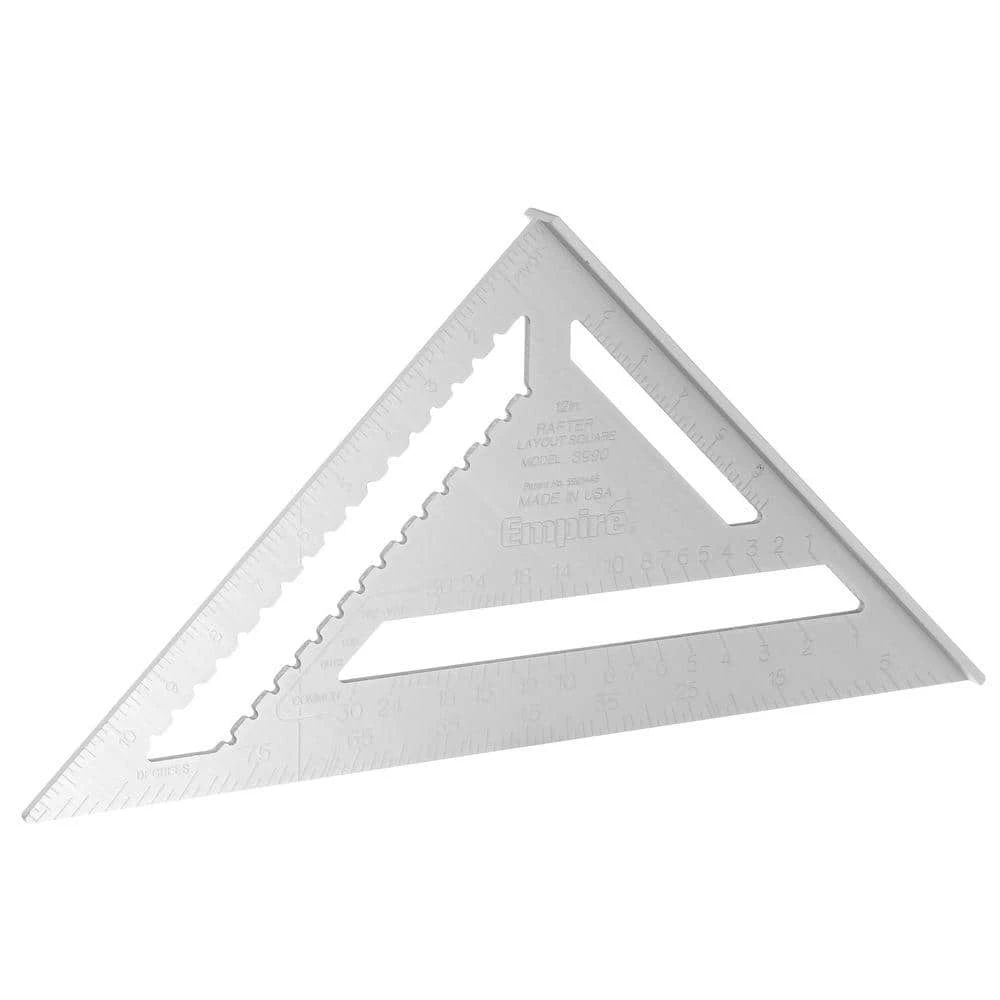 12 in. Magnum Aluminum Rafter Square by Empire 4 12 in. Magnum Aluminum Rafter Square by Empire - Image 2