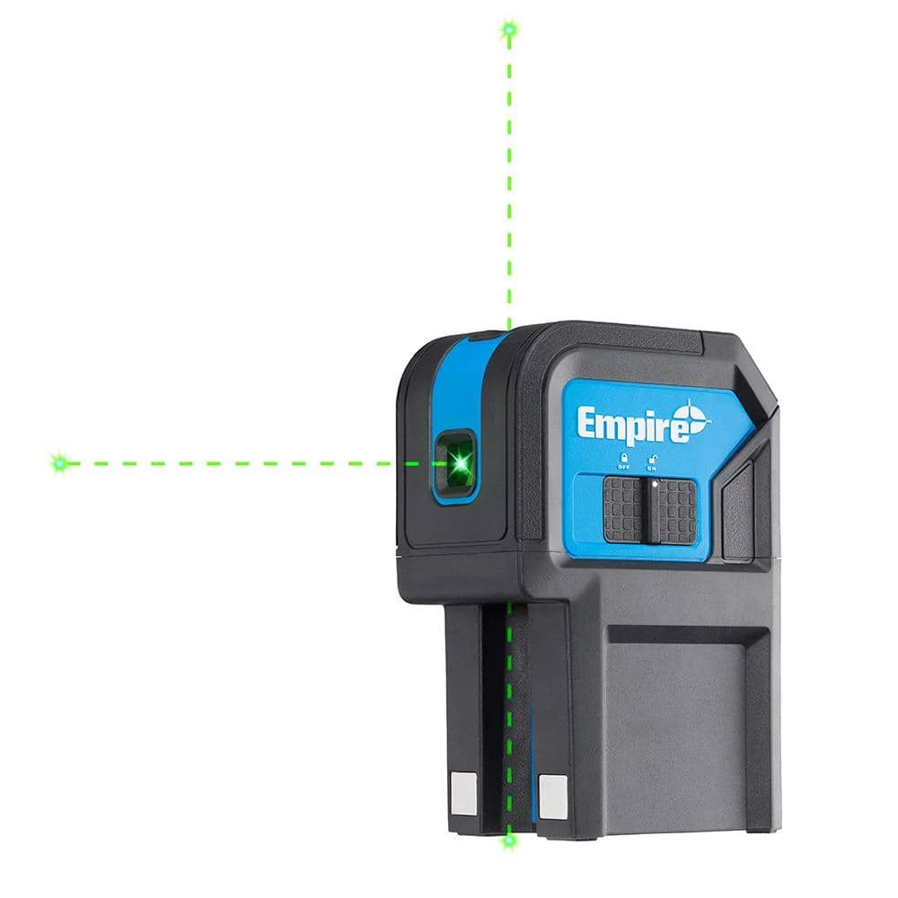 125 ft. Green 3-Point Laser Level by Empire 3 125 ft. Green 3-Point Laser Level by Empire
