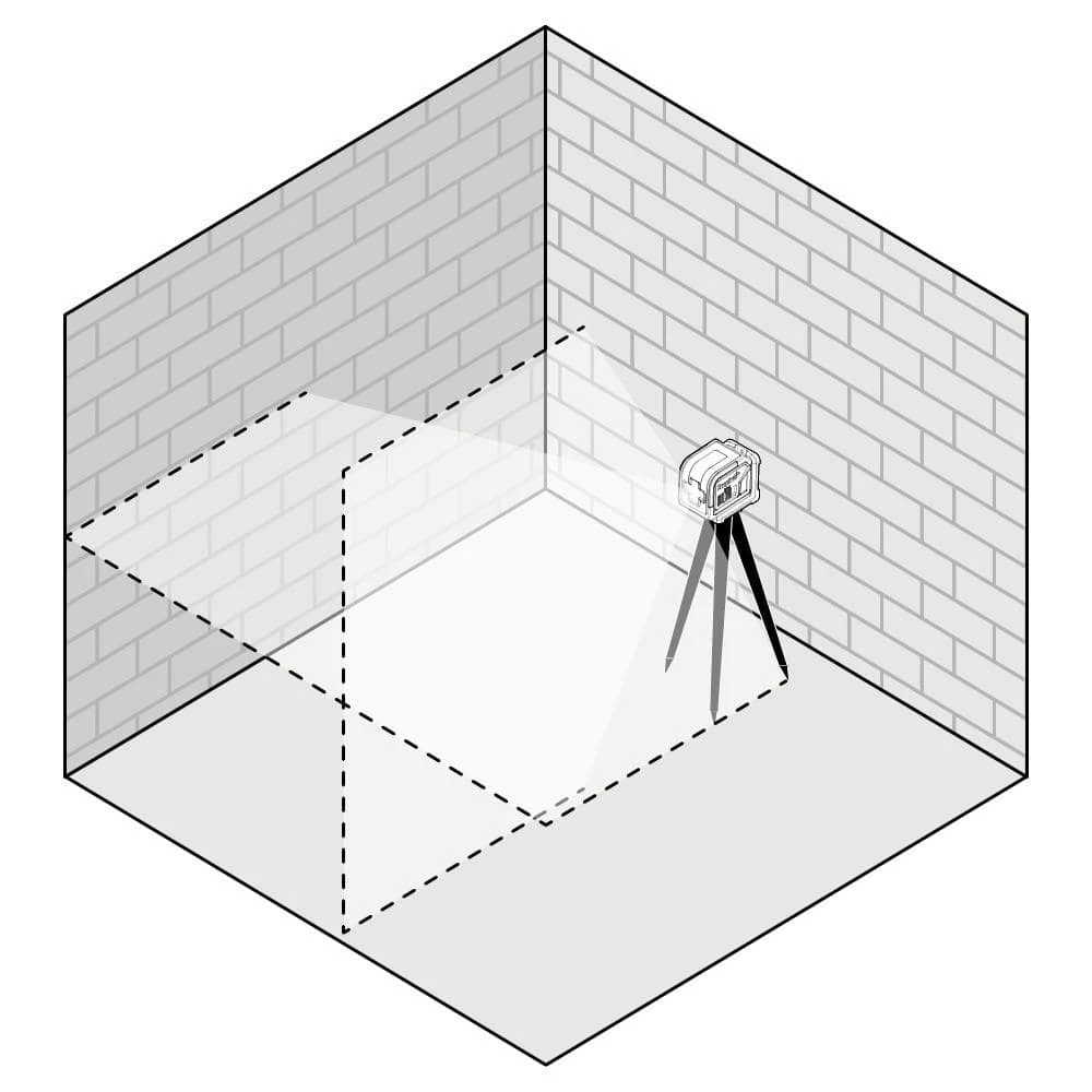 Green 125 ft. 3-Point and 75 ft. Cross Line Laser Level (2-Pack) by Empire 11 Green 125 ft. 3-Point and 75 ft. Cross Line Laser Level (2-Pack) by Empire - Image 9