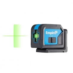 75 ft. Green Self-Leveling Cross Line Laser Level by Empire