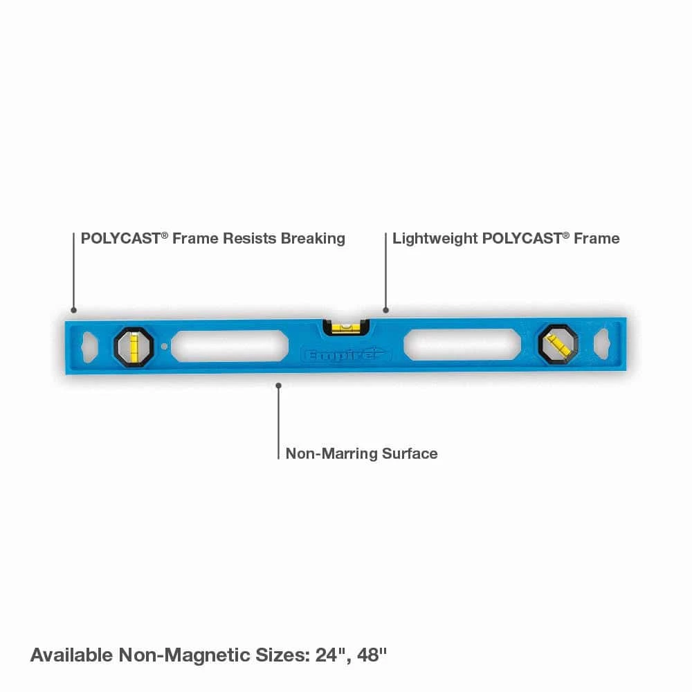24 in. Polycast Level by Empire 4 24 in. Polycast Level by Empire - Image 2