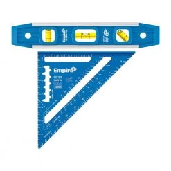 9 in. Torpedo Level with 7 in. Aluminum Rafter Square by Empire