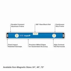 72 in. Aluminum Box Level by Empire 13 72 in. Aluminum Box Level by Empire -Empire Sales Store empire levels 650 72 40 1000