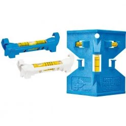 5-5/8 in. Line Levels Set with Plastic Post and Pipe Multi Level (3-Pack) by Empire