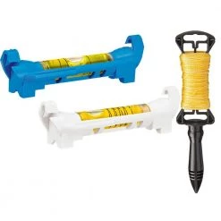 5-5/8 in. Line Levels Set with 100 ft. Gold Twisted Line (3-Pack) by Empire