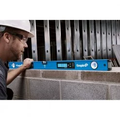 72 in. True Blue Digital Box Level with Case by Empire -Empire Sales Store empire levels e105 72 4f 1000