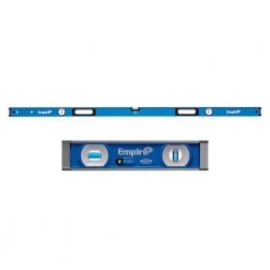 72 in. Box Level with UltraView LED 9 in. Torpedo Level by Empire