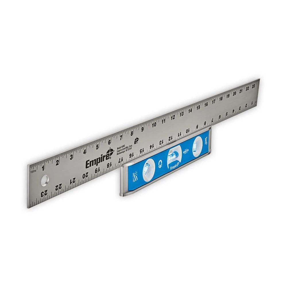 10 in. True Blue Rare Earth Magnetic Torpedo Level by Empire 9 10 in. True Blue Rare Earth Magnetic Torpedo Level by Empire - Image 7