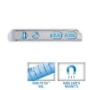 8 in. True Blue Magnetic Billet Torpedo Level by Empire 1 8 in. True Blue Magnetic Billet Torpedo Level by Empire -Empire Sales Store empire levels em71 8 64 1000