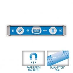 True Blue 10 in. Rare Earth Magnetic Torpedo with Dual Vari-Pitch by Empire