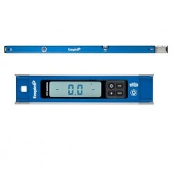 48 in. to 78 in. True Blue Extendable Box Level with 9 in. Magnetic Digital Torpedo Level (2-Piece) by Empire