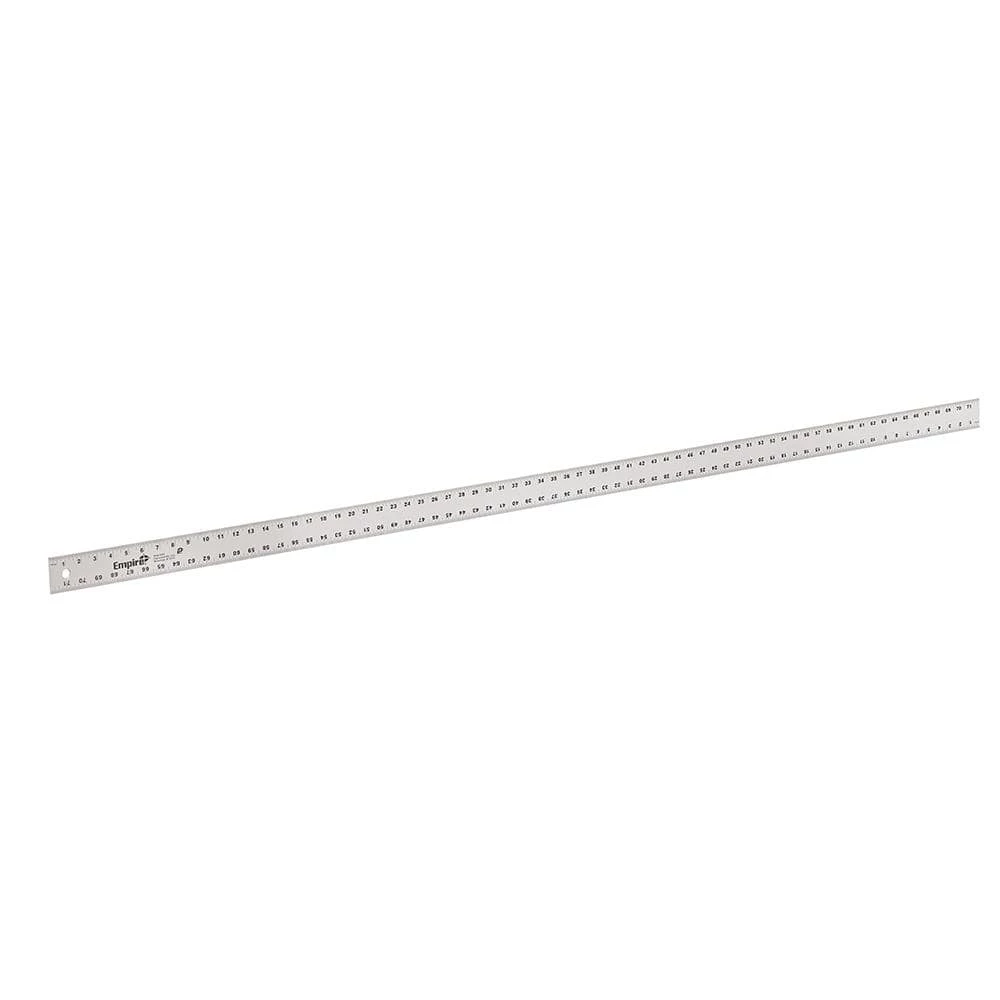 72 in. Aluminum Straight Edge Ruler by Empire 3 72 in. Aluminum Straight Edge Ruler by Empire