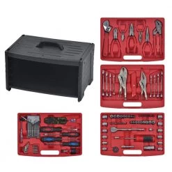 4-Drawer Tool Chest with Complete Combination Tool Set (99-Piece) by KING -Empire Sales Store king home tool kits 3116 0 4f 1000