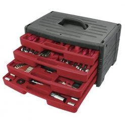 4-Drawer Tool Chest with Complete Combination Tool Set (99-Piece) by KING