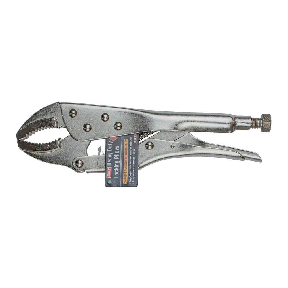 12 in. Heavy-Duty Locking Pliers, Curved Jaw 8 12 in. Heavy-Duty Locking Pliers, Curved Jaw - Image 6