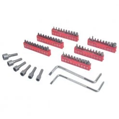 Screwdriver and Bit Set with Storage Rack (100-Piece) by KING -Empire Sales Store king screwdriver sets 1592 0 4f 1000