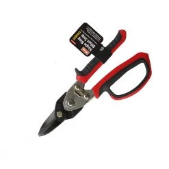 Straight Sing Ring Handle Offset Snip by KING