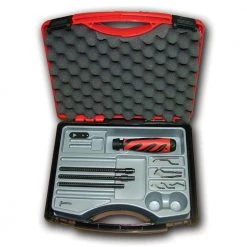 Mango Ii Hand Deburring Top 3, All-in-1 Kit in Case (12-Piece) by SHAVIV