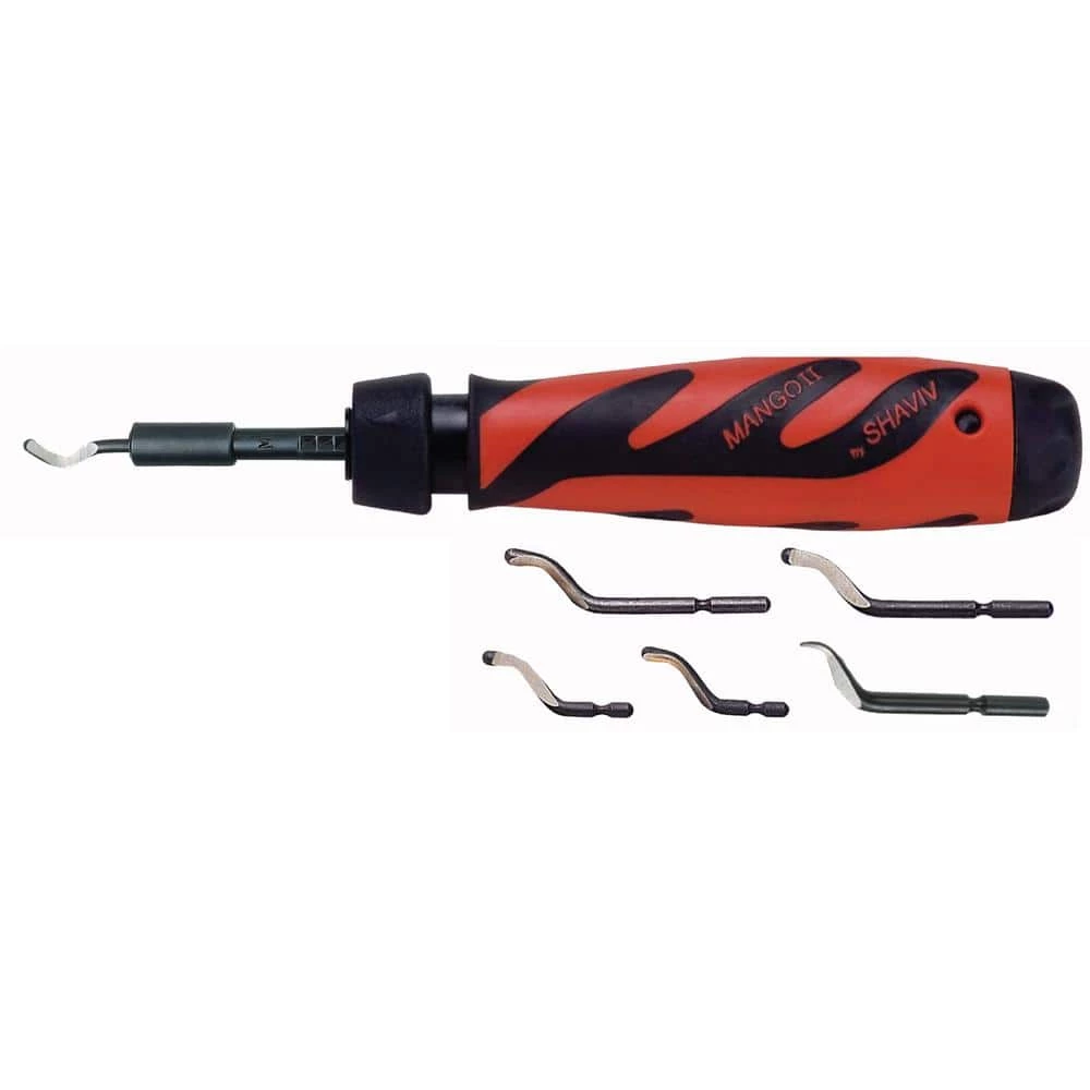 Mango II M Hand Deburring Set (8-Piece) by SHAVIV 3 Mango II M Hand Deburring Set (8-Piece) by SHAVIV