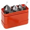 Tri-Flute Countersink Deburring Set (4-Piece) by SHAVIV
